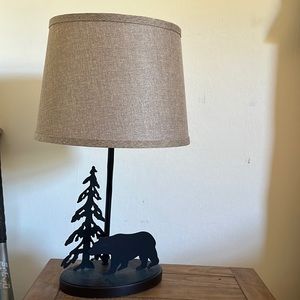 Bear Lamp stand